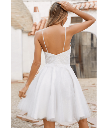 Vestito Bianco Corto da Sposa outlet