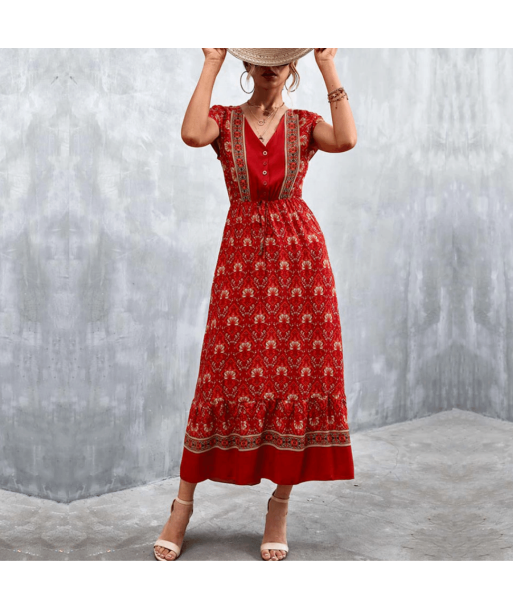 Vestito da Sera Country Rosso store