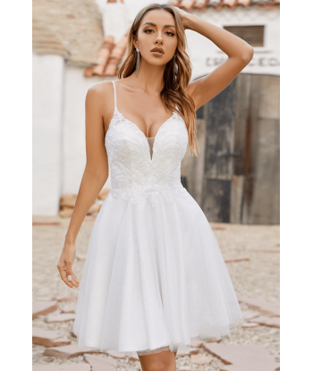 Vestito Bianco Corto da Sposa outlet