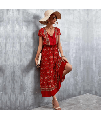 Vestito da Sera Country Rosso store