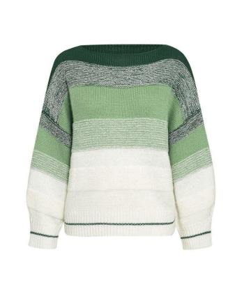 Maglione Verde Oversize in Stile Boho ou a consommer sur place