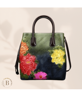 Borsa a Mano Con Fiori Venez acheter