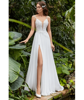 Vestito da Sposa Bianco Bohémien en linge