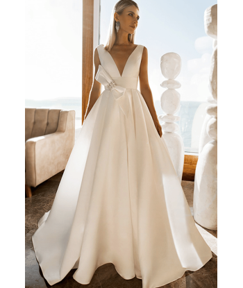 Abito da Sposa Avorio Semplice acheter en ligne