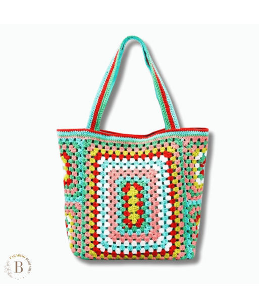 Borsa Uncinetto Granny Square Vous souhaitez 