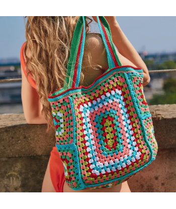 Borsa Uncinetto Granny Square Vous souhaitez 