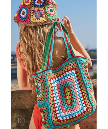 Borsa Uncinetto Granny Square Vous souhaitez 