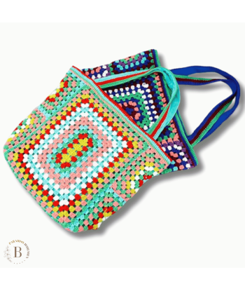 Borsa Uncinetto Granny Square Vous souhaitez 