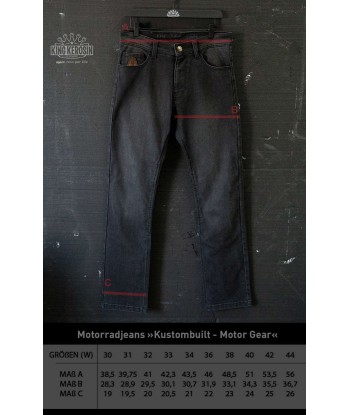 JEANS MOTO »KUSTOMBUILT - MOTOR GEAR« 708 Dark Blue suggérées chez