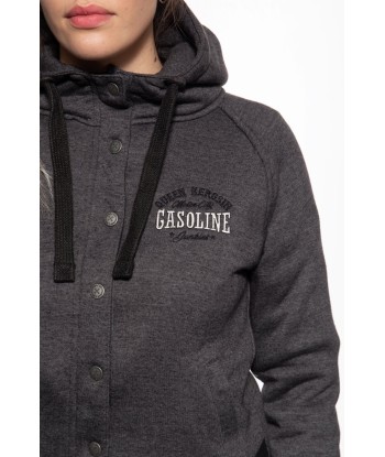 VESTE SWEAT ADVENTURE GEAR AVEC DOUBLURE SOFTSHELL SÉPARÉE »GASOLINE JUNKIES« Voir les baskets