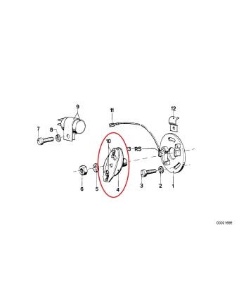 Régulateur centrifuge - BMW-12111356286 de pas cher