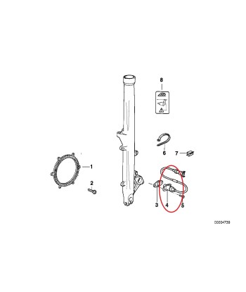 Capteur ABS avant - BMW-34522331289 suggérées chez