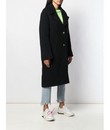 OFF-WHITE - Manteau à slogan en perles de verre pas cher