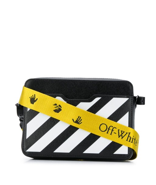 OFF-WHITE - Petit sac à bandoulière à rayures pas cher chine