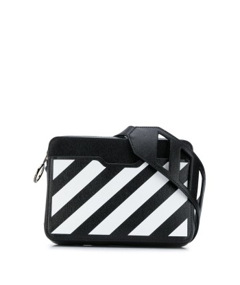 OFF-WHITE - Petit sac à bandoulière à rayures pas cher chine