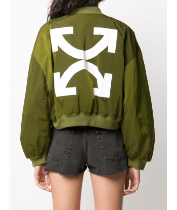 OFF-WHITE - Veste bomber crop Varsity les muscles