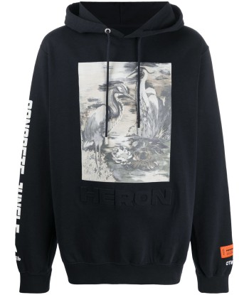 HERON PRESTON - Sweat  imprimé à capuche vous aussi creer 