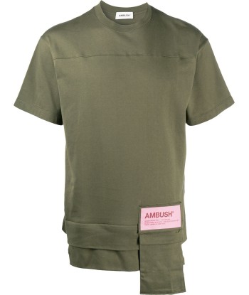 AMBUSH T-shirt à ourlet superposé Venez acheter