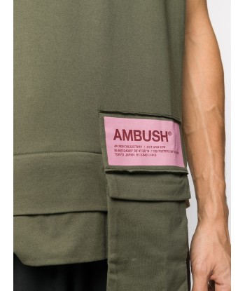 AMBUSH T-shirt à ourlet superposé Venez acheter