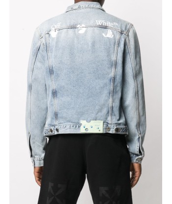 OFF-WHITE Veste denim logo "Hands" acheter