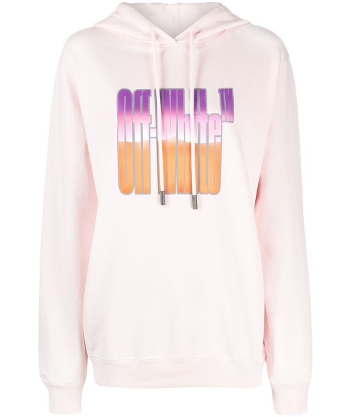 OFF WHITE - Hoodie à logo imprimé en linge