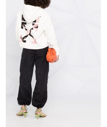 OFF WHITE - hoodie Liquid Melt Arrow pas chere