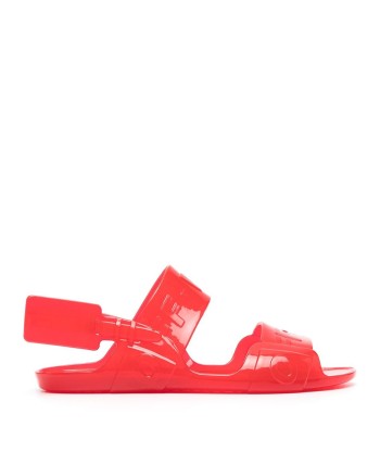 OFF WHITE - Sandales à logo embossé en stock