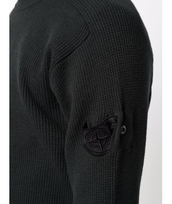 STONE ISLAND Shadow Project Pull en maille nervurée solde