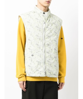 STONE ISLAND Shadow Project gilet matelassé zippé à imprimé abstrait Vous souhaitez 