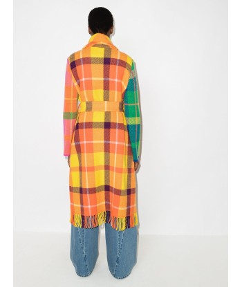 MIRA MIKATI - Manteau frangé à carreaux À commander