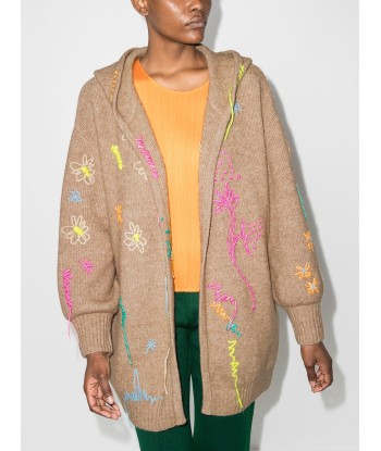 MIRA MIKATI - Cardigan à fleurs brodées en ligne des produits 