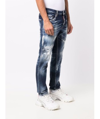 DSQUARED2 - Jean à effet usé Comparez plus de prix