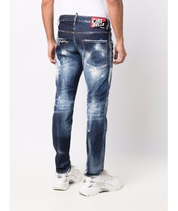 DSQUARED2 - Jean à effet usé Comparez plus de prix