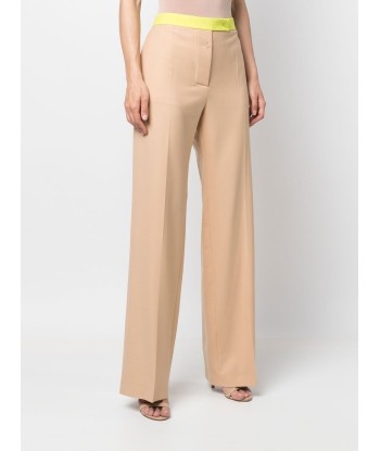 OFF WHITE -Pantalon de tailleur à taille haute pas cher 