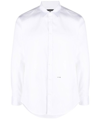 DSQUARED2 - Chemise en coton à logo Véritable concentré