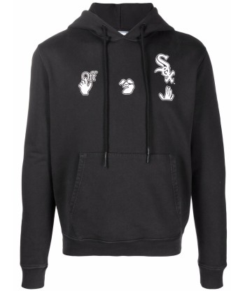 OFF WHITE x MLB Hoodie Chicago White Sox à logo imprimé Comparez plus de prix