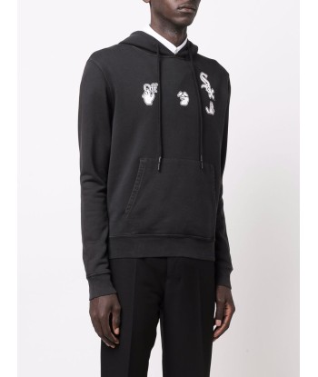 OFF WHITE x MLB Hoodie Chicago White Sox à logo imprimé Comparez plus de prix