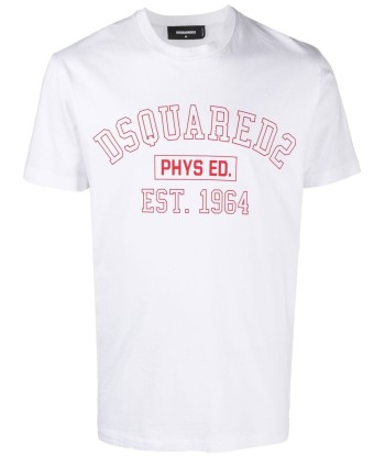 DSQUARED2 - Tee-shirt à logo imprimé pas cher 