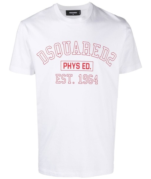 DSQUARED2 - Tee-shirt à logo imprimé pas cher 