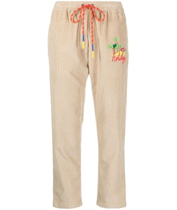 MIRA MIKATI - Pantalon slim en velours côtelé basket pas cher