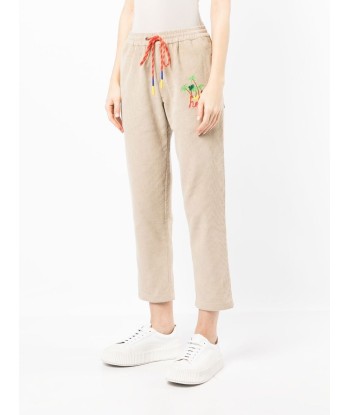 MIRA MIKATI - Pantalon slim en velours côtelé basket pas cher