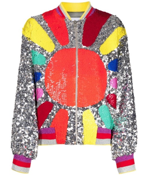 MIRA MIKATI - Veste Shine à sequins brodés ou a consommer sur place