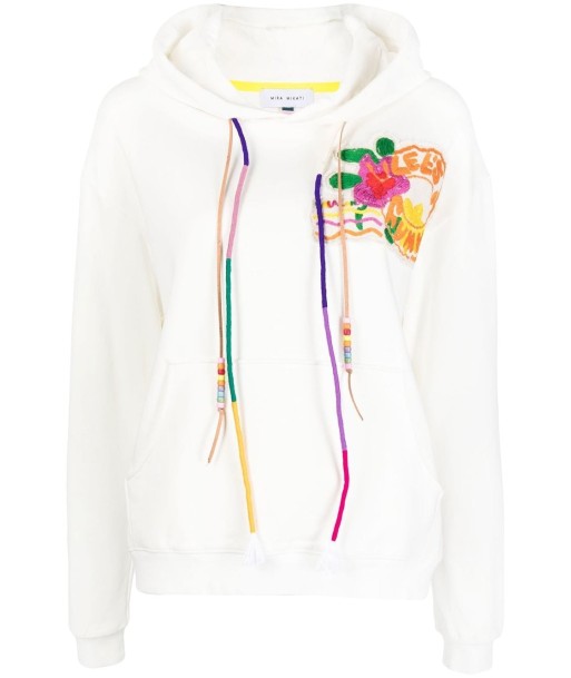 MIRA MIKATI - Hoodie Let's Flay Away à motif patch Livraison rapide