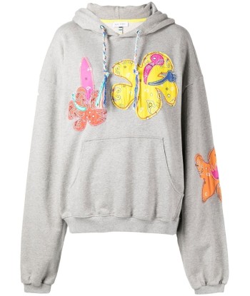 MIRA MIKATI - Hoodie à patch fleuri Venez découvrir notre 