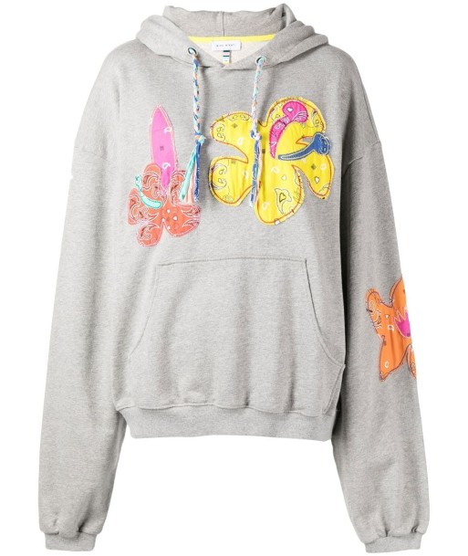 MIRA MIKATI - Hoodie à patch fleuri Venez découvrir notre 