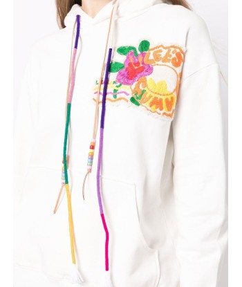 MIRA MIKATI - Hoodie Let's Flay Away à motif patch Livraison rapide