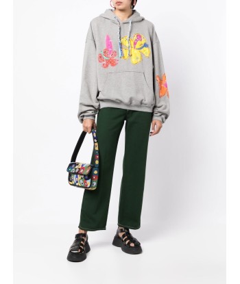 MIRA MIKATI - Hoodie à patch fleuri Venez découvrir notre 