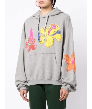 MIRA MIKATI - Hoodie à patch fleuri Venez découvrir notre 